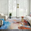 image:imageNourison Home Le Reve Multicolor 9 x 12 Area Rug  Easy Clean Non Shedding Bed Room Living Room Dining Room Kitchen 9 x 12Multi Color