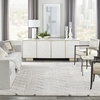image:imageNourison Home Luxurious Shag Ivory Grey 9 x 12 Area Rug  Easy Cleaning Non Shedding Bed Room Living Room Dining Room Kitchen 9 x 12