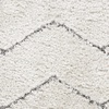 image:imageNourison Home Luxurious Shag Ivory Grey 9 x 12 Area Rug  Easy Cleaning Non Shedding Bed Room Living Room Dining Room Kitchen 9 x 12