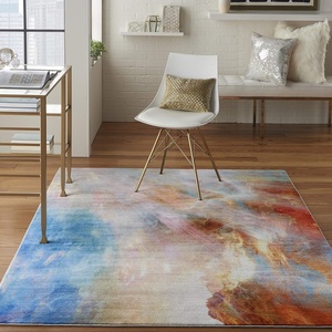 image:imageNourison Home Le Reve Multicolor 9 x 12 Area Rug  Easy Clean Non Shedding Bed Room Living Room Dining Room Kitchen 9 x 12Multi Color
