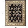 image:imageNourison Home 2000 Persian Navy 39 x 59 Area Rug Easy Cleaning Non Shedding Bed Room Living Room Dining Room Kitchen 4x6Black