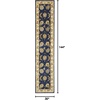 image:imageNourison Home 2000 Persian Navy 39 x 59 Area Rug Easy Cleaning Non Shedding Bed Room Living Room Dining Room Kitchen 4x6Navy