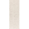 image:imageNourison Home Cozy Modern Ivory Black 22 x 6 Area Rug  Easy Clean Non Shedding Bed Room Living Room Dining Room Kitchen 6 RunnerIvory Black