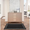 image:imageNourison Home Nourison Essentials Black Ivory 22 x 76 Area Rug  Easy Clean Non Shedding Bed Room Living Room Dining Room Kitchen 8 RunnerBlack Ivory