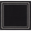 image:imageNourison Home Nourison Essentials Black Ivory 22 x 76 Area Rug  Easy Clean Non Shedding Bed Room Living Room Dining Room Kitchen 8 RunnerBlack Ivory