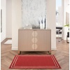 image:imageNourison Home Nourison Essentials Black Ivory 22 x 76 Area Rug  Easy Clean Non Shedding Bed Room Living Room Dining Room Kitchen 8 RunnerBrick Ivory