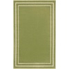 image:imageNourison Home Nourison Essentials Black Ivory 22 x 76 Area Rug  Easy Clean Non Shedding Bed Room Living Room Dining Room Kitchen 8 RunnerGreen Ivory