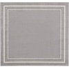 image:imageNourison Home Nourison Essentials Black Ivory 22 x 76 Area Rug  Easy Clean Non Shedding Bed Room Living Room Dining Room Kitchen 8 RunnerGreyIvory