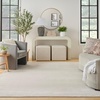 image:imageNourison Home Nourison Essentials Black Ivory 22 x 76 Area Rug  Easy Clean Non Shedding Bed Room Living Room Dining Room Kitchen 8 RunnerIvory Gold