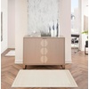 image:imageNourison Home Nourison Essentials Black Ivory 22 x 76 Area Rug  Easy Clean Non Shedding Bed Room Living Room Dining Room Kitchen 8 RunnerIvory Gold
