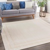 image:imageNourison Home Nourison Essentials Black Ivory 22 x 76 Area Rug  Easy Clean Non Shedding Bed Room Living Room Dining Room Kitchen 8 RunnerIvory Gold