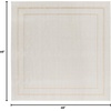 image:imageNourison Home Nourison Essentials Black Ivory 22 x 76 Area Rug  Easy Clean Non Shedding Bed Room Living Room Dining Room Kitchen 8 RunnerIvory Gold
