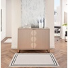 image:imageNourison Home Nourison Essentials Black Ivory 22 x 76 Area Rug  Easy Clean Non Shedding Bed Room Living Room Dining Room Kitchen 8 RunnerIvoryBlack
