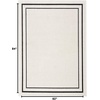 image:imageNourison Home Nourison Essentials Black Ivory 22 x 76 Area Rug  Easy Clean Non Shedding Bed Room Living Room Dining Room Kitchen 8 RunnerIvoryBlack