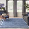 image:imageNourison Home Nourison Essentials Black Ivory 22 x 76 Area Rug  Easy Clean Non Shedding Bed Room Living Room Dining Room Kitchen 8 RunnerNavyIvory