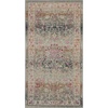 image:imageNourison Home Vintage Kashan Vintage Grey 2 x 4 Area Rug Easy Cleaning Non Shedding Bed Room Living Room Dining Room Kitchen 2x4