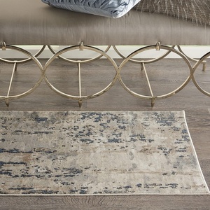 image:imageNourison Home Concerto Beige Grey 22 x 39 Area Rug  Easy Clean Non Shedding Bed Room Living Room Dining Room Kitchen 2 x 4