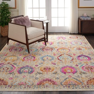 image:imageNourison Home Vintage Kashan Vintage IvoryMulticolor 4 x 6 Area Rug Easy Clean Non Shedding Bed Room Living Room Dining Room Kitchen 4x6