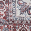 image:imageNicole Curtis Machine Washable Series 1 Vintage Brick Ivory 22 x 8 Area Rug Easy Clean Non Shedding Bed Room Living Room Dining Room Backyard Deck Patio 2x8