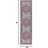 image:imageNicole Curtis Machine Washable Series 1 Vintage Brick Ivory 22 x 8 Area Rug Easy Clean Non Shedding Bed Room Living Room Dining Room Backyard Deck Patio 2x8