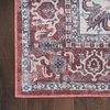 image:imageNicole Curtis Machine Washable Series 1 Vintage Brick Ivory 22 x 8 Area Rug Easy Clean Non Shedding Bed Room Living Room Dining Room Backyard Deck Patio 2x8