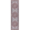 image:imageNicole Curtis Machine Washable Series 1 Vintage Brick Ivory 22 x 8 Area Rug Easy Clean Non Shedding Bed Room Living Room Dining Room Backyard Deck Patio 2x8