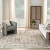 image:imageNourison Home Concerto BeigeGrey 710 x 910Area Rug Abstract Distressed Easy Cleaning Non Shedding Bed Room Living Room Dining Room Kitchen 8x10