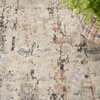 image:imageNourison Home Concerto BeigeGrey 710 x 910Area Rug Abstract Distressed Easy Cleaning Non Shedding Bed Room Living Room Dining Room Kitchen 8x10