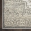 image:imageNourison Home Cyrus Grey 26 x 4 Area Rug  Easy Clean Non Shedding Bed Room Living Room Dining Room Kitchen 3 x 4IvoryGrey