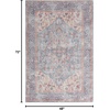 image:imageNourison Home New Concept Washables Blue Multicolor 4 x 6 Area Rug  Easy Clean Non Shedding Bed Room Living Room Dining Room Kitchen 4 x 6