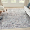 image:imageNourison Home New Concept Washables Light Grey Blue 710 x 910 Area Rug  Easy Clean Non Shedding Bed Room Living Room Dining Room Kitchen 8 x 10