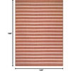 image:imageNourison Home Positano Terracotta Ivory 10 x 14 Area Rug  Easy Clean Non Shedding Bed Room Living Room Dining Room Kitchen 10 x 14