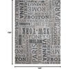 image:imageWaverly Sun N Shade IndoorOutdoor Graphite 10 x 13 Area Rug Easy Cleaning Non Shedding Bed Room Living Room Dining Room Backyard Deck Patio 10x13