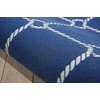 image:imageWaverly Sun N Shade IndoorOutdoor Navy 10 x 13 Area Rug EasyCleaning Non Shedding Bed Room Living Room Dining Room Backyard Deck Patio 10x13