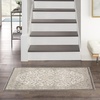 image:imageNourison Home Cyrus Grey 26 x 4 Area Rug  Easy Clean Non Shedding Bed Room Living Room Dining Room Kitchen 3 x 4IvoryGrey