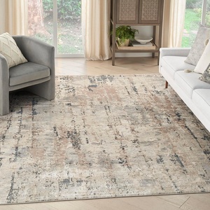image:imageNourison Home Concerto BeigeGrey 710 x 910Area Rug Abstract Distressed Easy Cleaning Non Shedding Bed Room Living Room Dining Room Kitchen 8x10