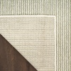 image:imageNourison Textured Home Ivory Green 710 x 910 Area Rug  Easy Clean Non Shedding Bed Room Living Room Dining Room Kitchen 8 x 10
