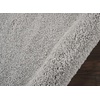 image:imageNourison Home Malibu Shag Solid Silver Grey 4 x ROUND Area Rug Easy Cleaning Non Shedding Bed Room Living Room Dining Room Kitchen 4 Round