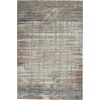 image:imageNourison Home Rustic Textures Rustic GreyMulti 53 x round Area Rug Easy Cleaning Non Shedding Bed Room Living Room Dining Room Kitchen 5 Round