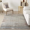 image:imageNourison Home Rustic Textures Rustic GreyMulti 53 x round Area Rug Easy Cleaning Non Shedding Bed Room Living Room Dining Room Kitchen 5 Round