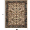 image:imageNourison Home Nourison 2020 Ivory 2 x 3 Area Rug  Easy Clean Non Shedding Bed Room Living Room Dining Room Kitchen 2 x 3Ivory