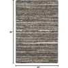 image:imageNourison Home Plateau Grey Flame 2 x 3 Area Rug  Easy Clean Non Shedding Bed Room Living Room Dining Room Kitchen 2 x 3GreyGreen