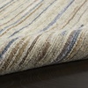 image:imageNourison Home Plateau Grey Flame 2 x 3 Area Rug  Easy Clean Non Shedding Bed Room Living Room Dining Room Kitchen 2 x 3Ivory