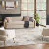 image:imageNourison Home Glam Grey Multicolor 9 x 12 Area Rug  Easy Clean Non Shedding Bed Room Living Room Dining Room Kitchen 9 x 12Grey Multicolor