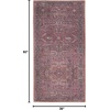 image:imageNicole Curtis Machine Washable Series 1 Farmhouse Brick 3 x 5 Area rug Easy cleaning Non Shedding Bed Room Living Room Dining Room Kitchen 3x5