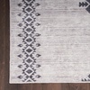image:imageNicole Curtis Machine Washable Series 1 Geometric IvoryCharcoal 6 x 9 Area Rug Easy Cleaning Non Shedding Bed Room Living Room Dining Room Kitchen 6x9