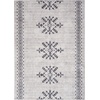 image:imageNicole Curtis Machine Washable Series 1 Geometric IvoryCharcoal 6 x 9 Area Rug Easy Cleaning Non Shedding Bed Room Living Room Dining Room Kitchen 6x9
