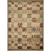 image:imageNourison Home Expressions Beige 79 x 1010 Area Rug  Easy Clean Non Shedding Bed Room Living Room Dining Room Kitchen 8 x 11