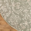 image:imageNourison Home Jubilant Olive 53 x Round Area Rug  Easy Clean Non Shedding Bed Room Living Room Dining Room Kitchen 5 x Round