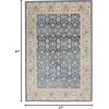 image:imageNourison Home Malta Blue Grey 311 x 57 Area Rug  Easy Clean Non Shedding Bed Room Living Room Dining Room Kitchen 4 x 6